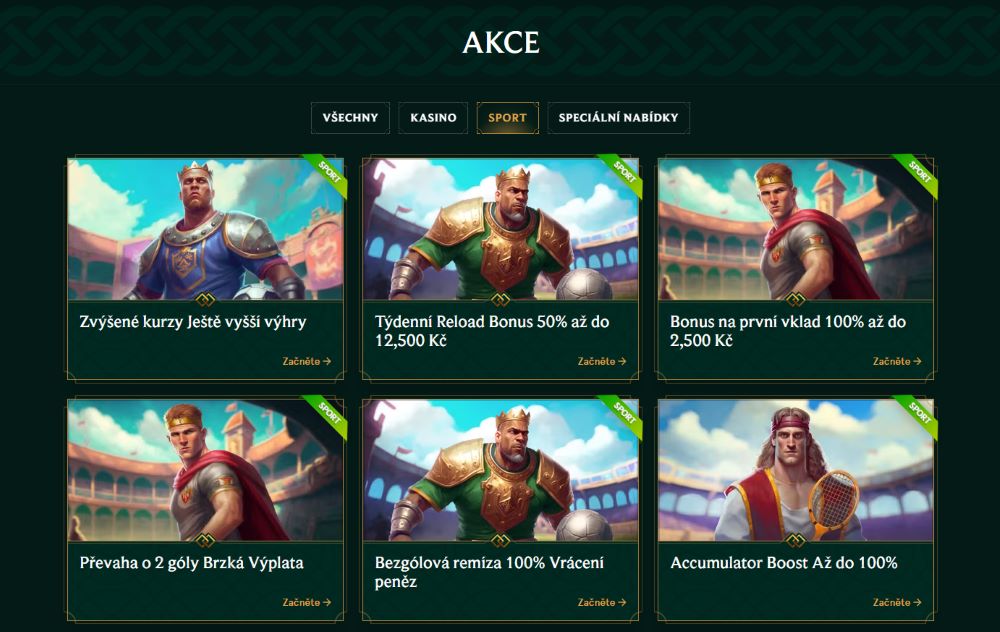 Casinia promo kód